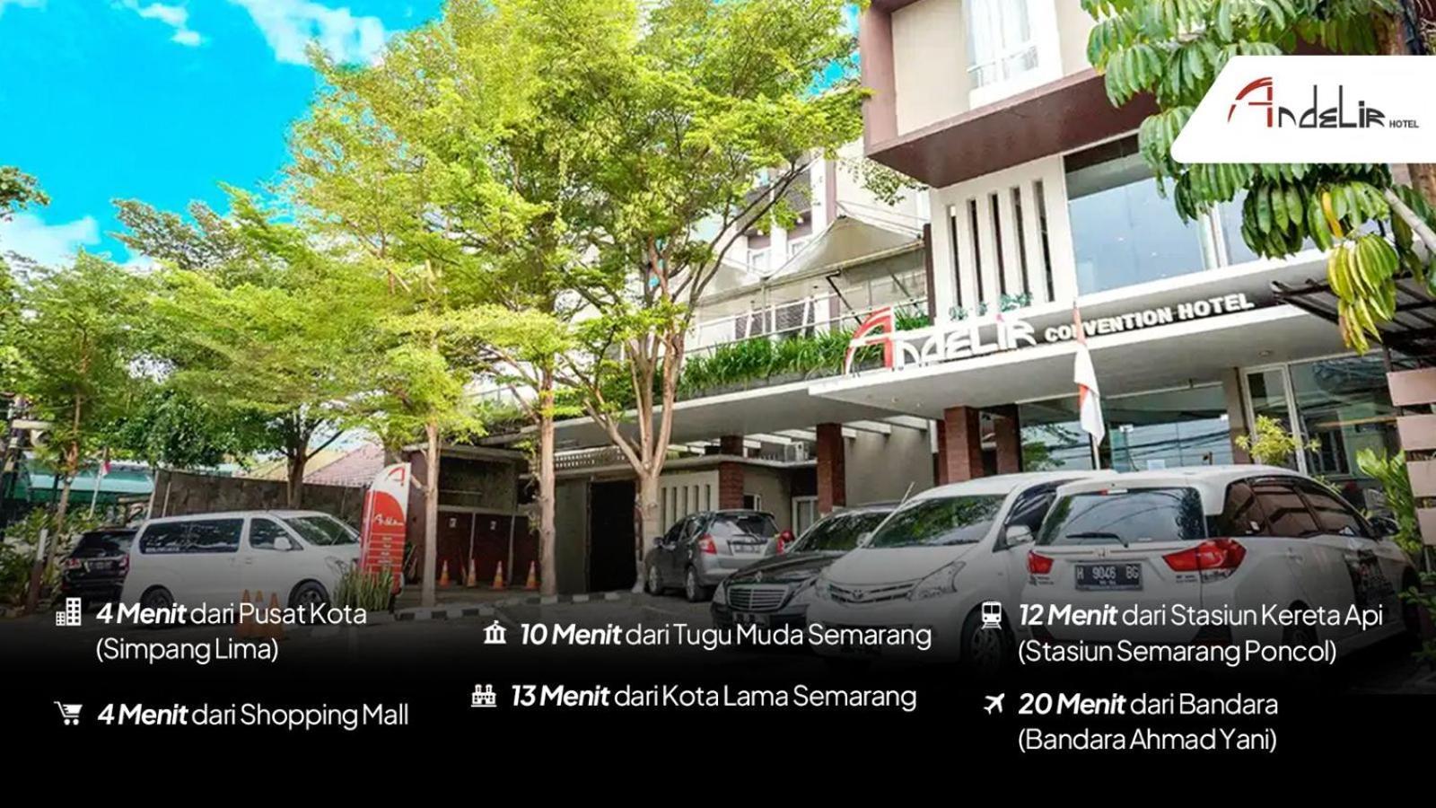 Andelir Hotel Simpang Lima Semarang Exterior foto